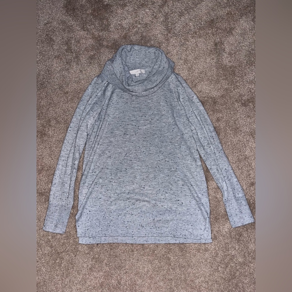 Ann Taylor LOFT turtleneck cowl neck sweaters, like new without tags, size M